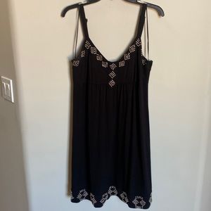 Inc black knit dress